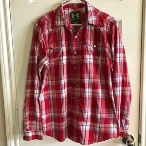 Under Armour button down shirt